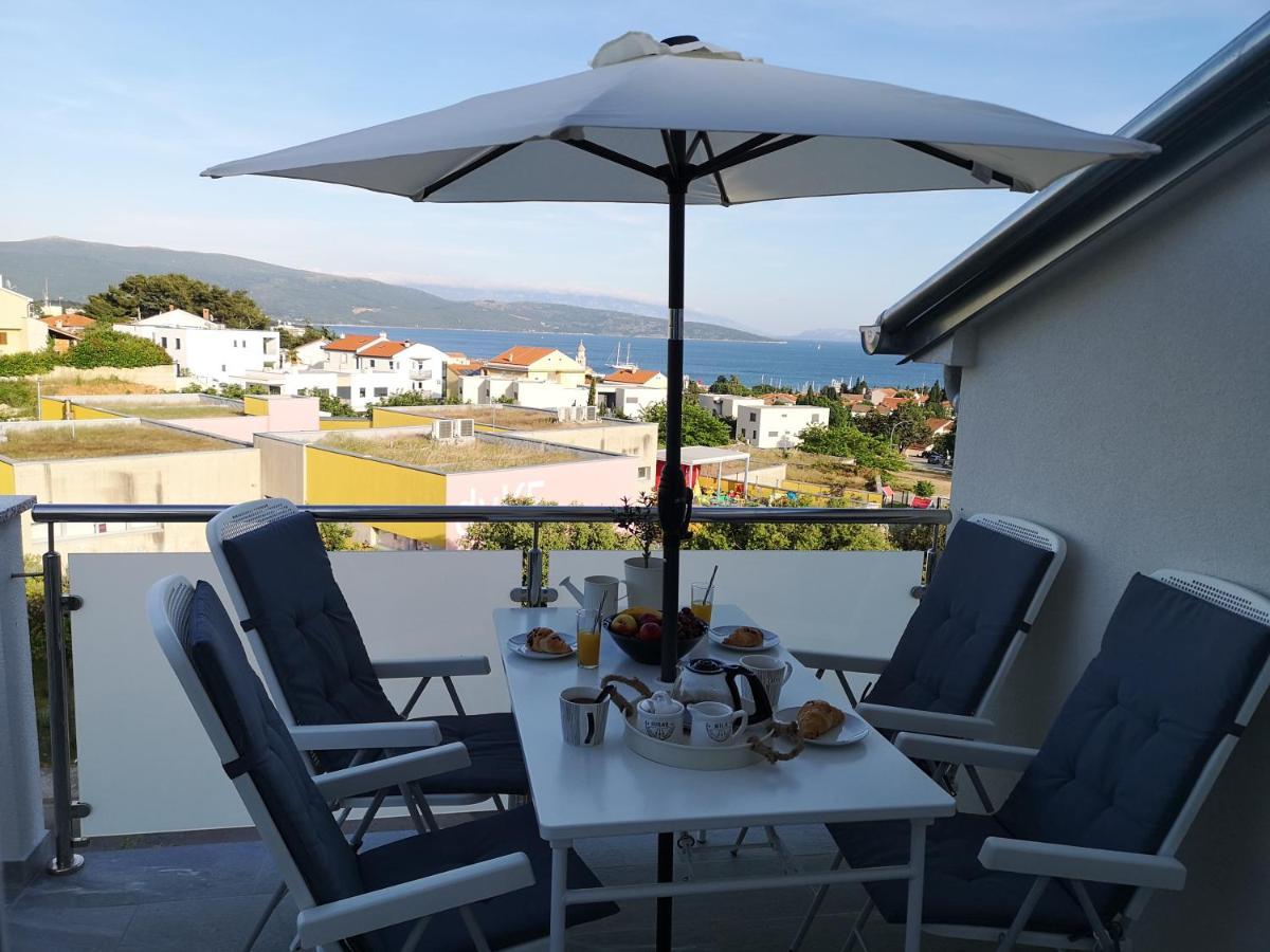 Apartman The View Krk Крк Экстерьер фото